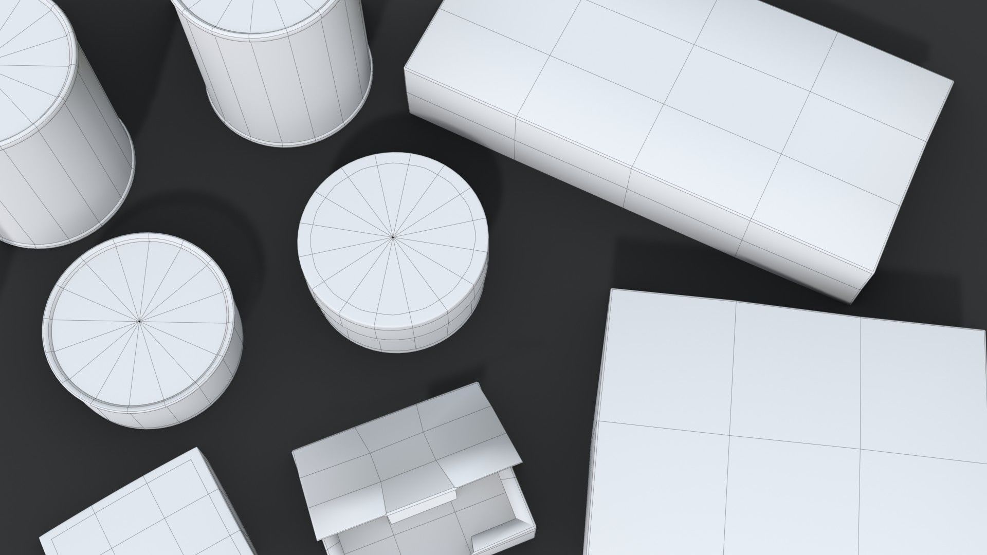 German Combat Ration WWII Low-poly 3D model_14