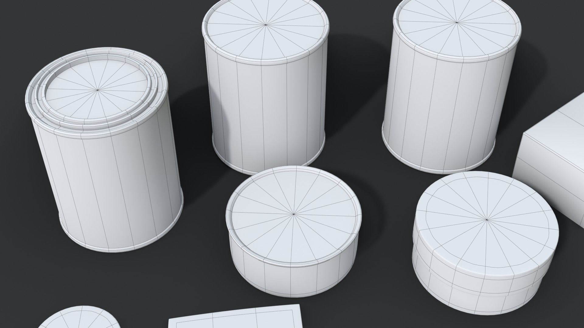 German Combat Ration WWII Low-poly 3D model_13