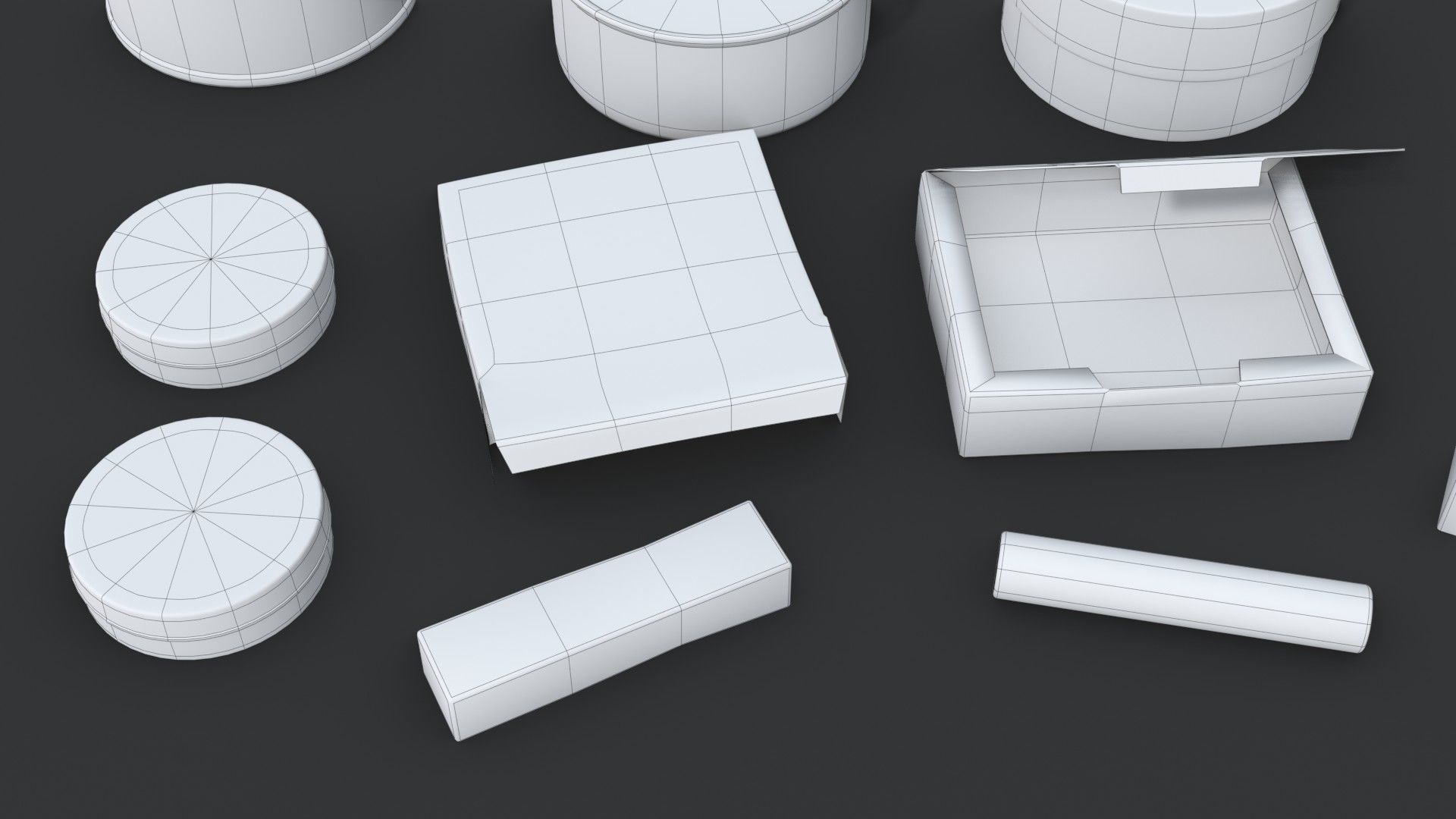 German Combat Ration WWII Low-poly 3D model_12