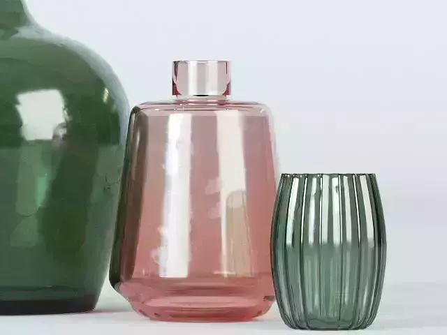 Set Glass Vase