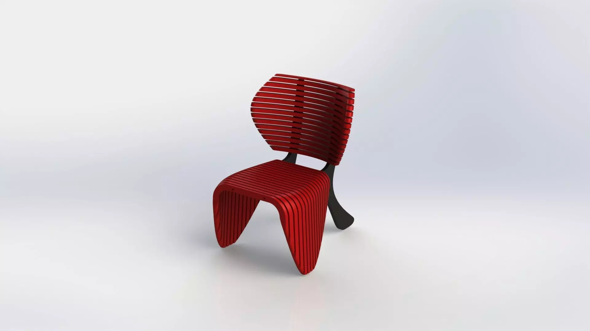 Parametric Chair simp 3D model_0
