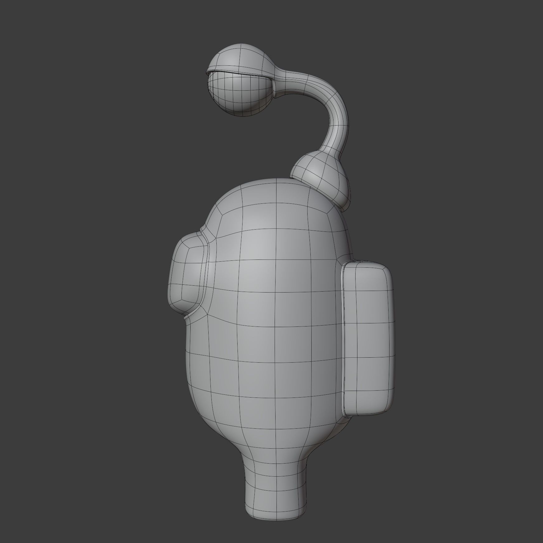 Among Us Eyeball Lamp Character 3D model_11