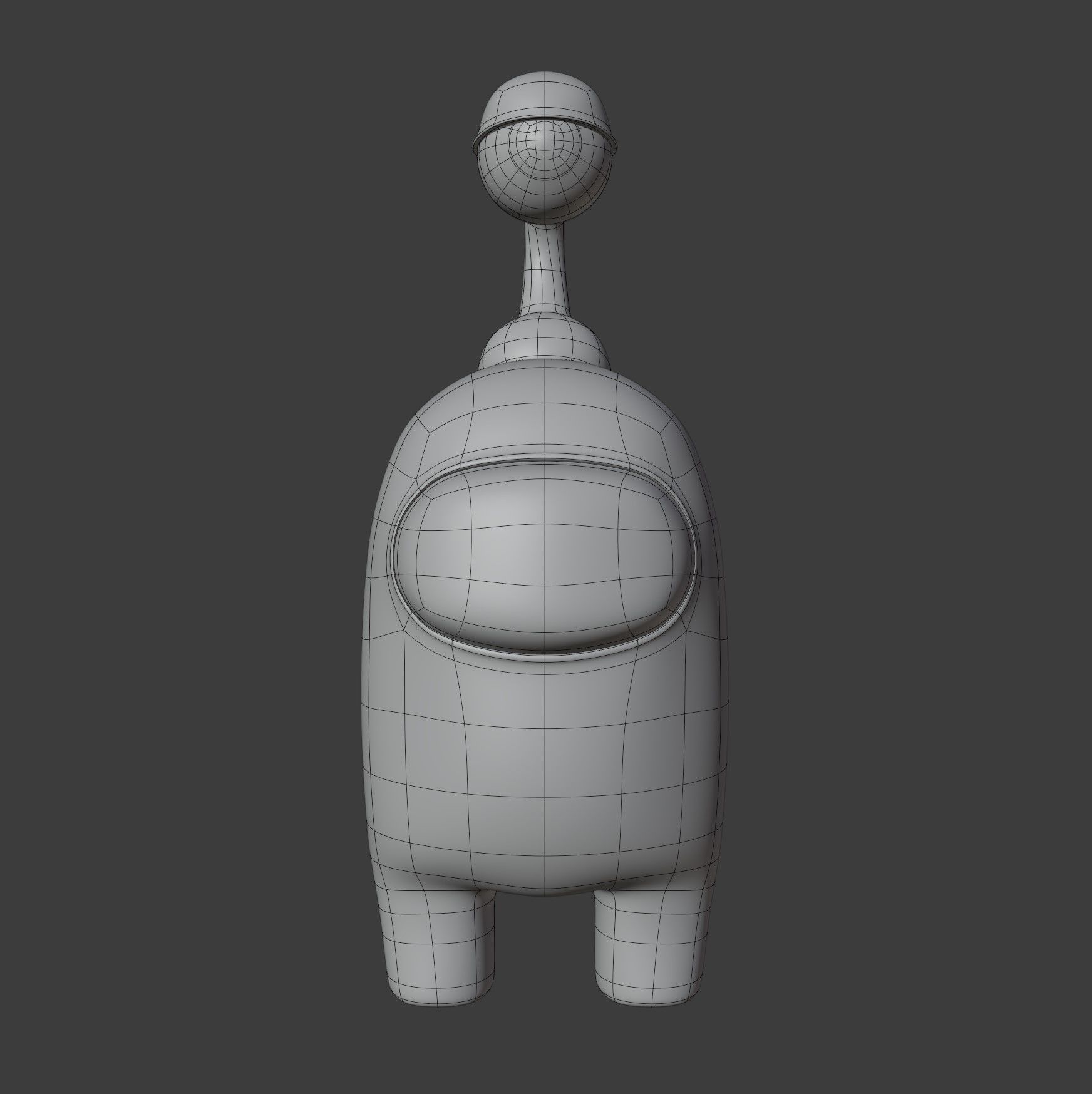 Among Us Eyeball Lamp Character 3D model_9