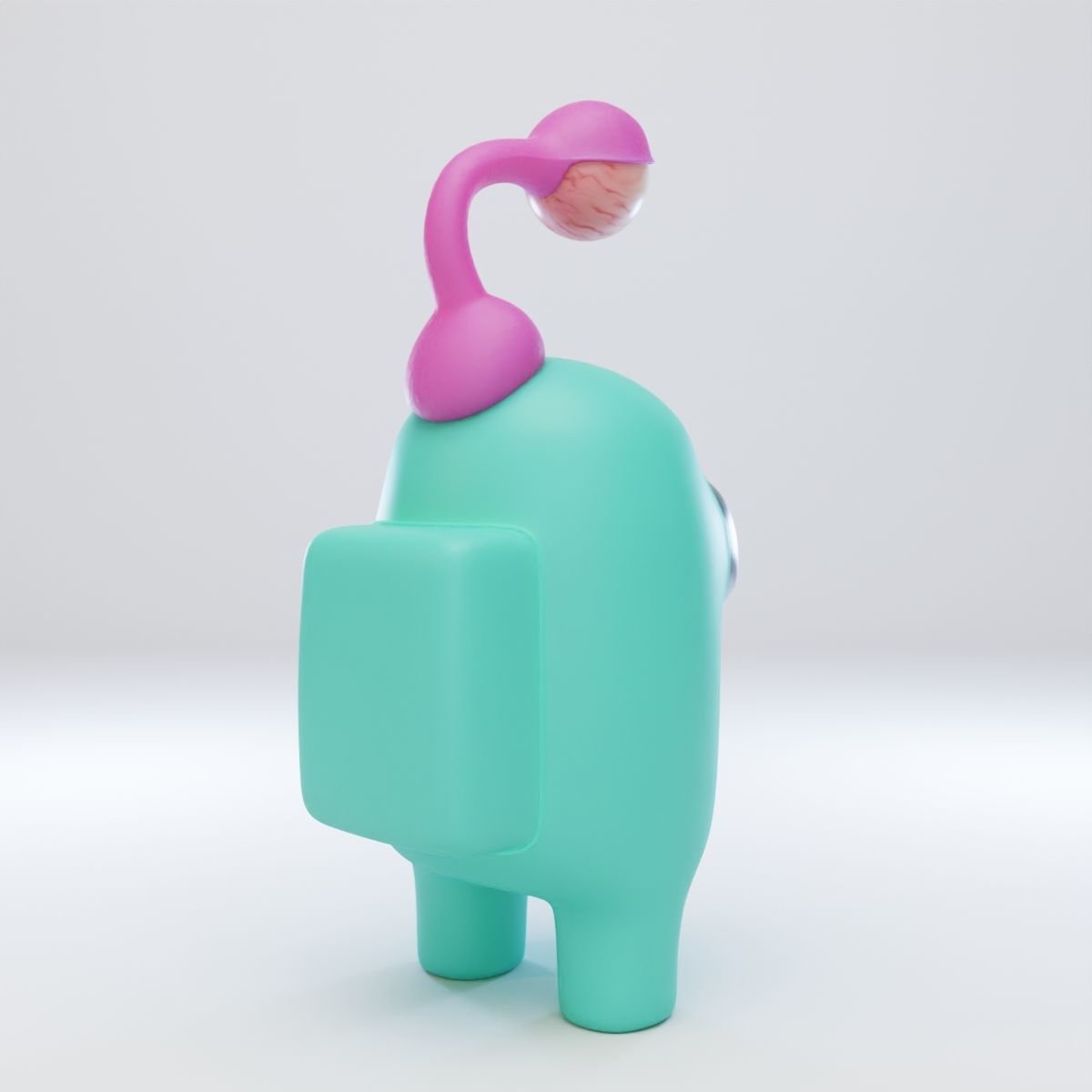 Among Us Eyeball Lamp Character 3D model_6