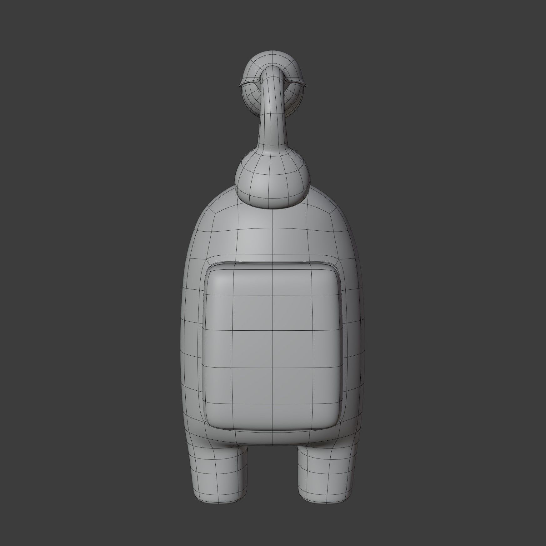 Among Us Eyeball Lamp Character 3D model_13