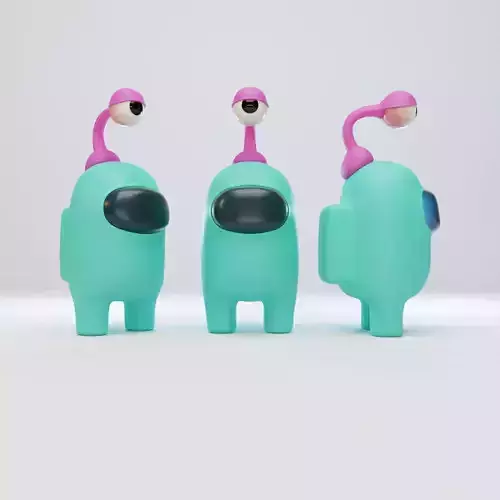 Among Us Eyeball Lamp Character 
