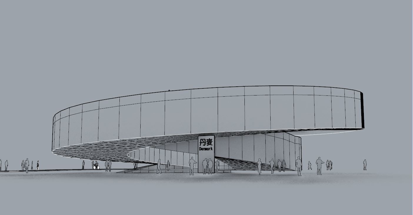 Denmark Pavilion with GH Script by BIG Architect  3D model_2