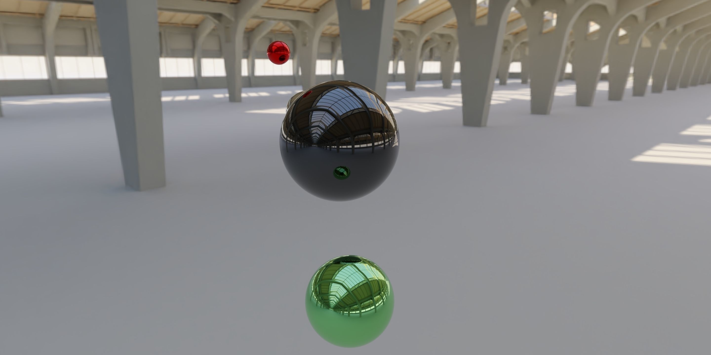 HDRI - Factory Hall Interior Texture_6
