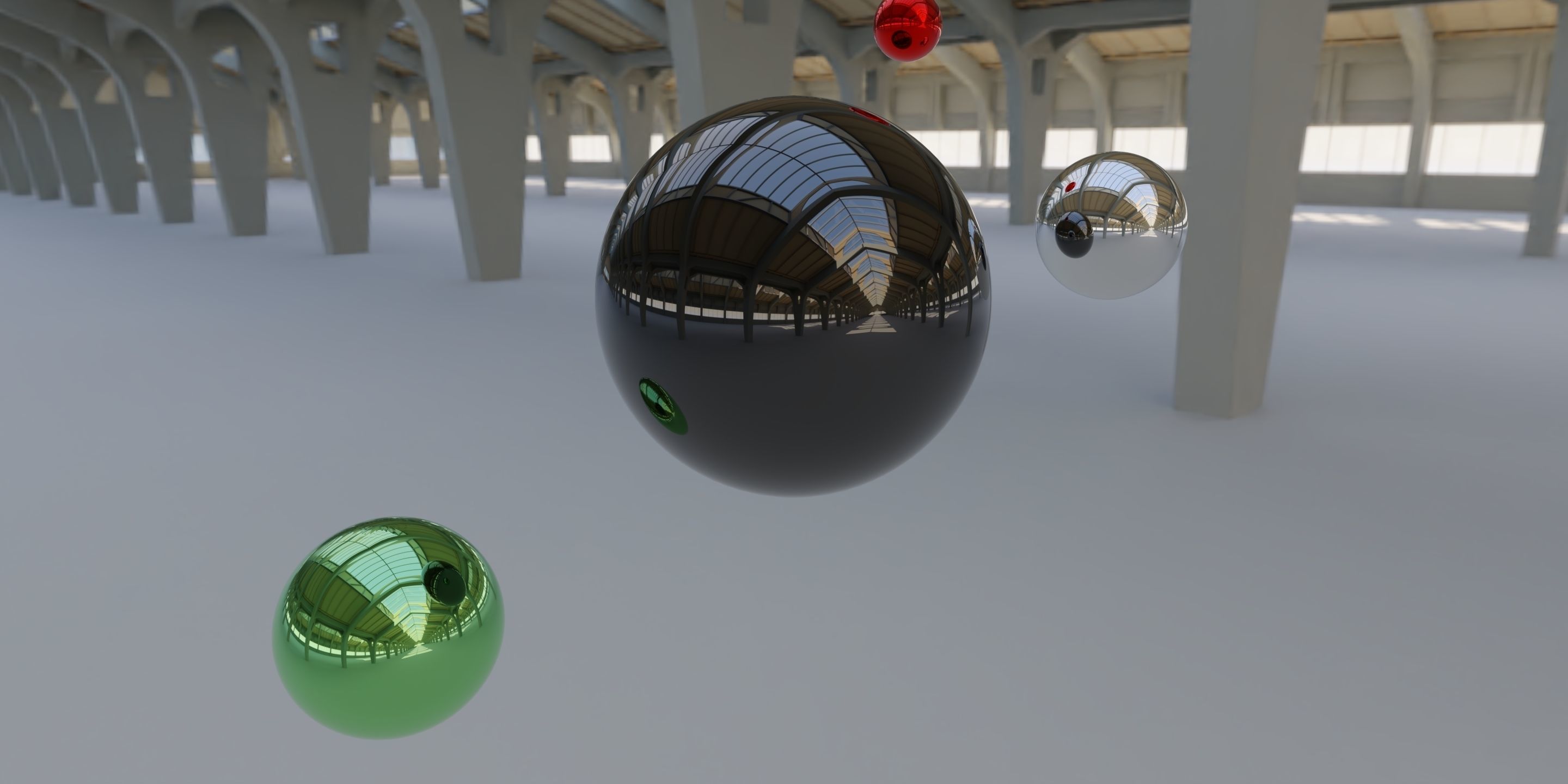 HDRI - Factory Hall Interior Texture_8