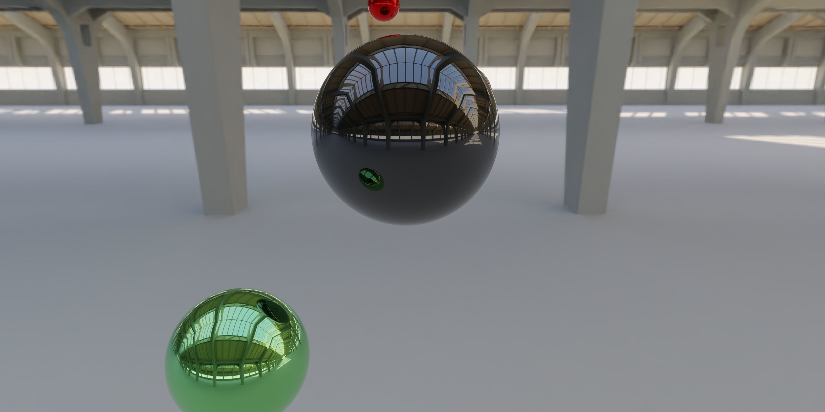 HDRI - Factory Hall Interior Texture_7