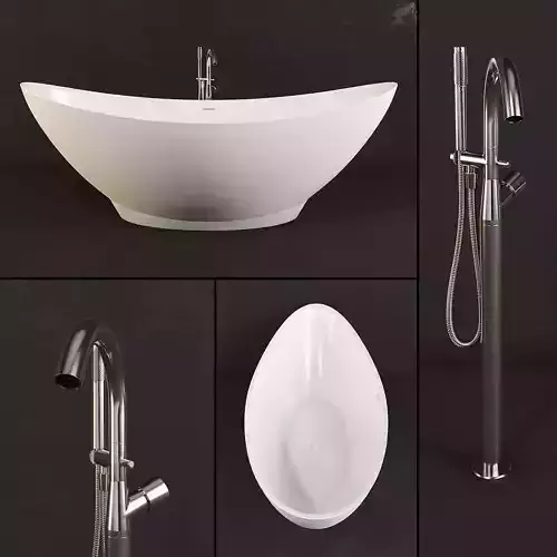 Bathtub PAA - Felice and Faucet Fantini - Nostromo