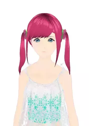 Unity Humanoid Model Anime011 Free 3D model
