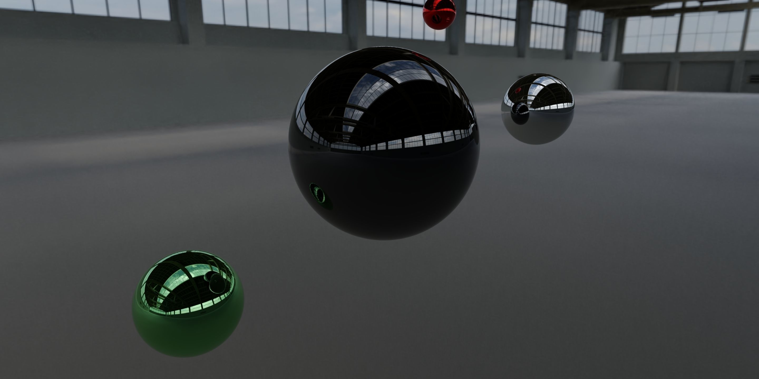 HDRI - Factory Hall Interior 2 Texture_5