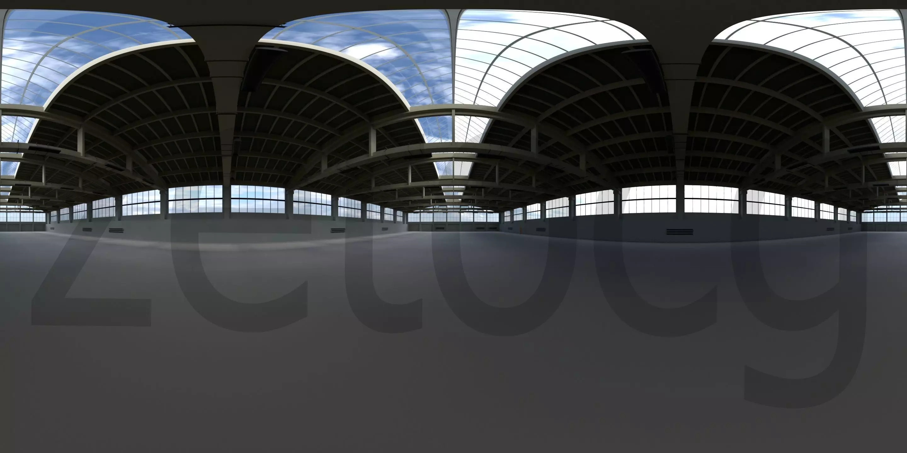 HDRI - Factory Hall Interior 2 Texture_0