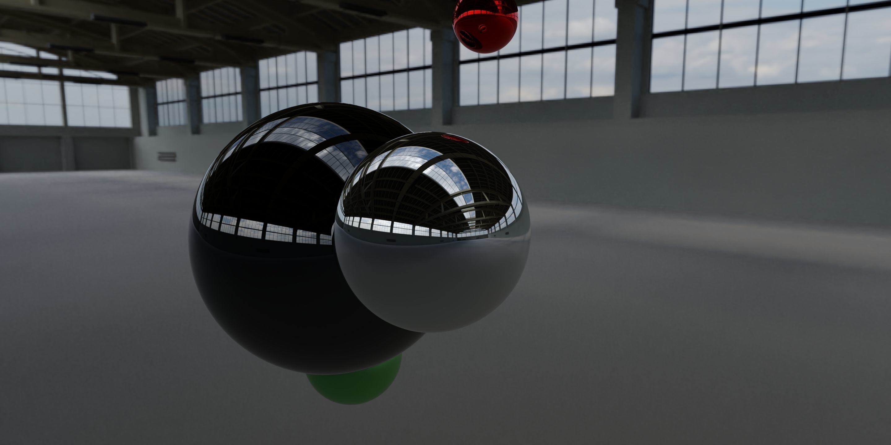 HDRI - Factory Hall Interior 2 Texture_1