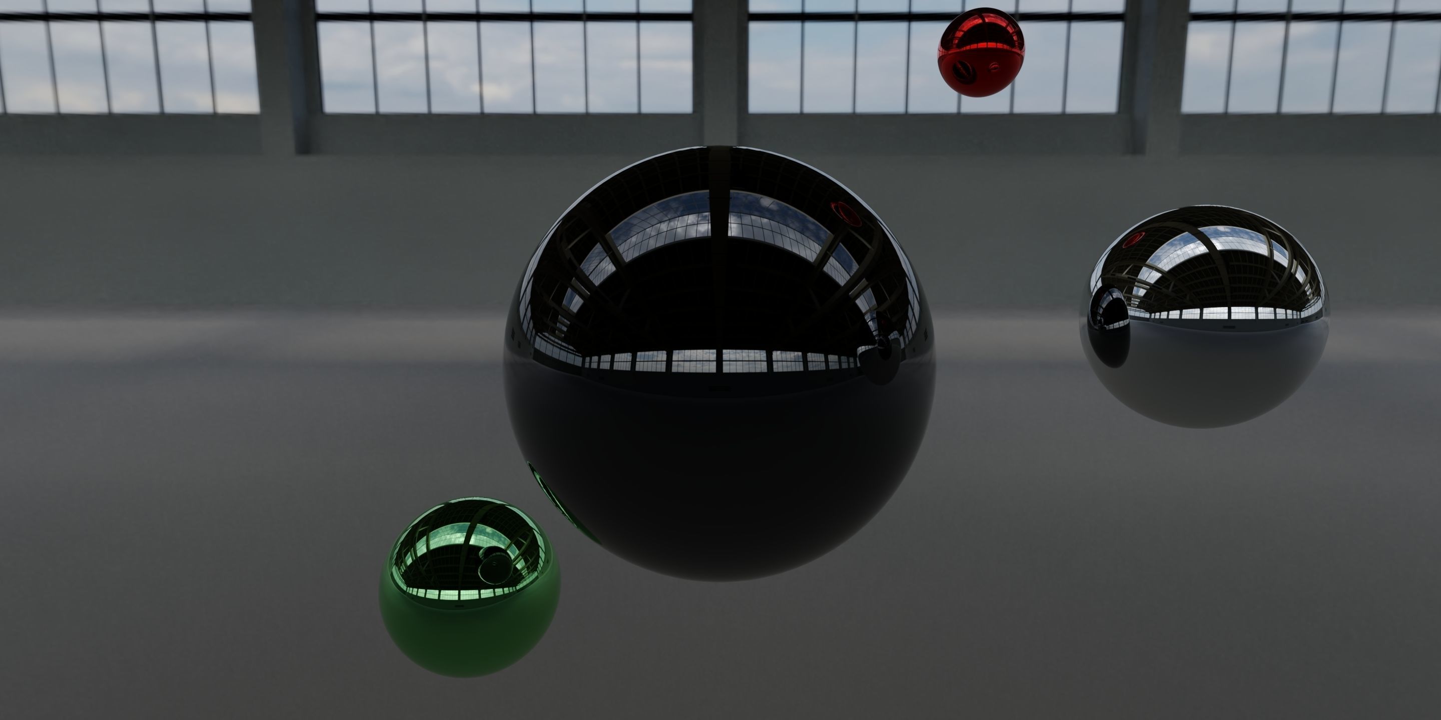 HDRI - Factory Hall Interior 2 Texture_3