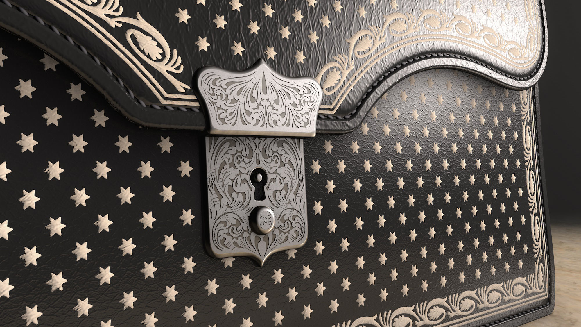 Gucci Bag 3D model_3