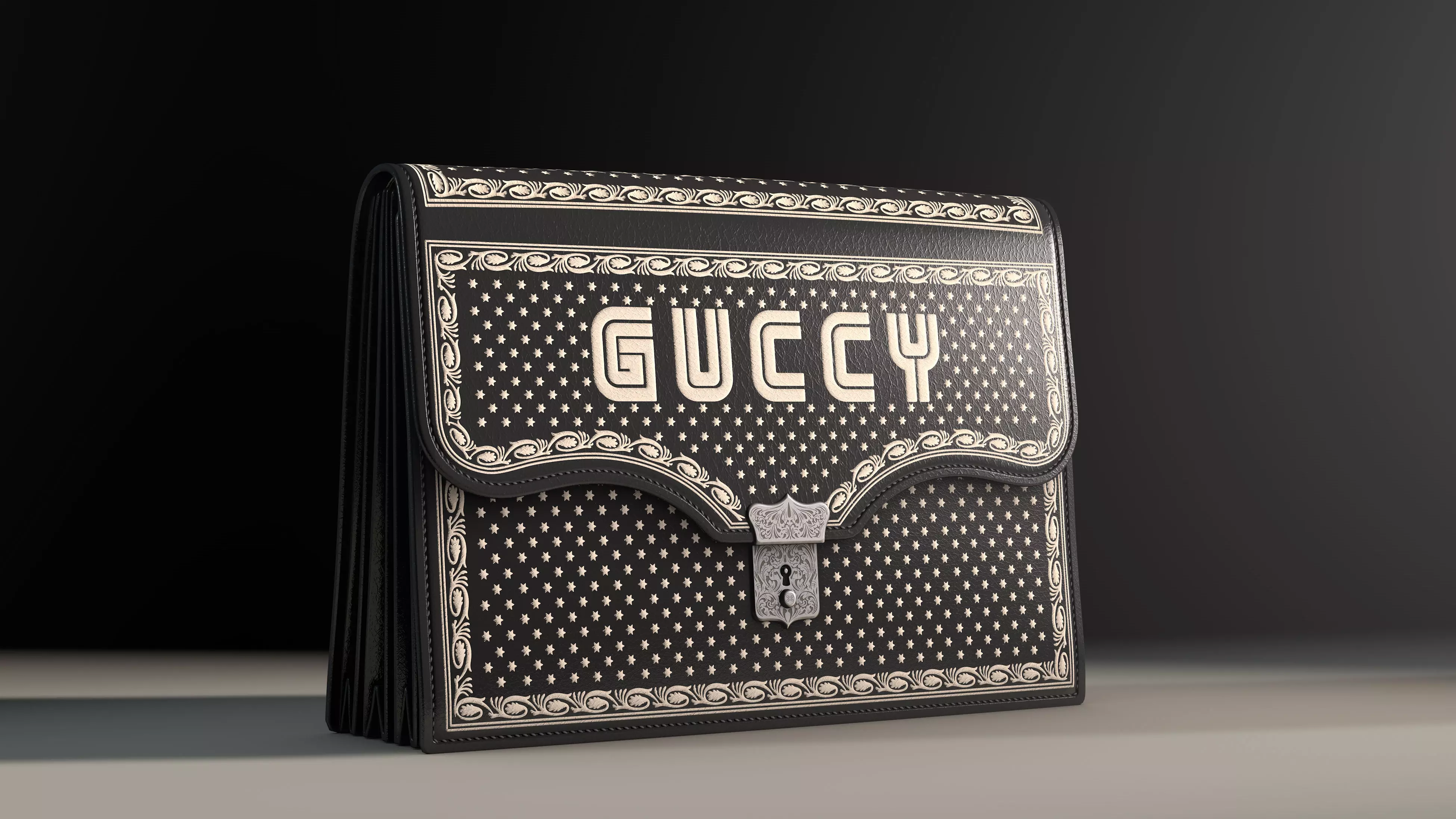 Gucci Bag 3D model_0