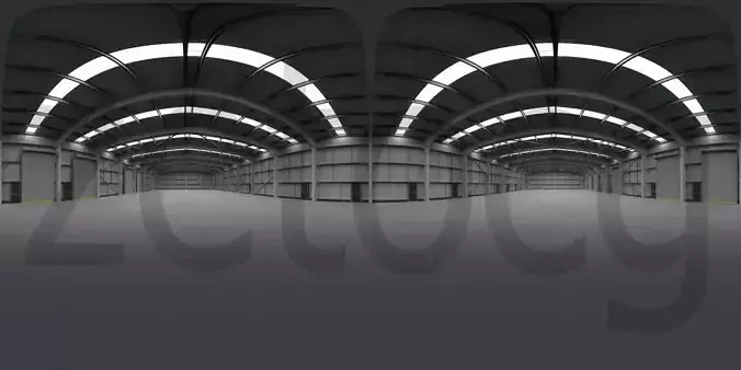 HDRI - Warehouse Interior 2 Texture