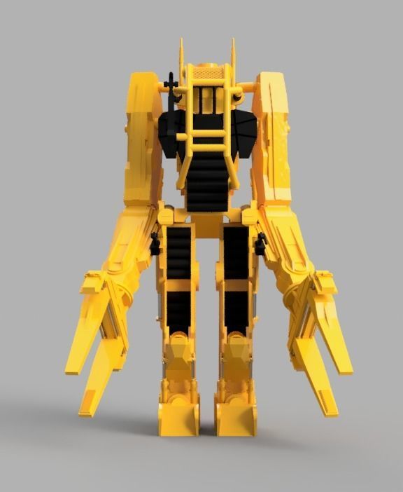 Aliens P5000 power loader 3D print model_10