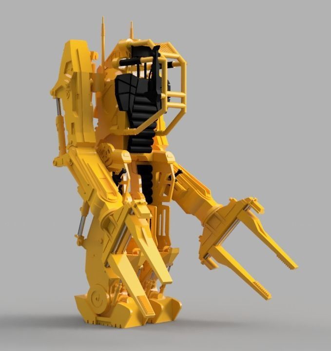 Aliens P5000 power loader 3D print model_14