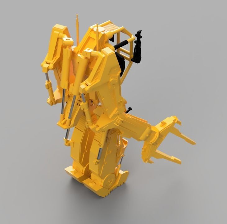 Aliens P5000 power loader 3D print model_13