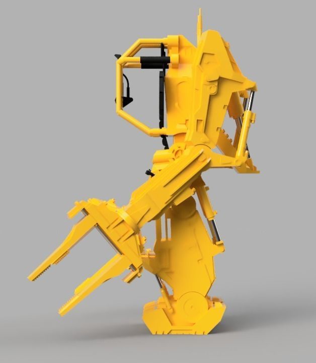 Aliens P5000 power loader 3D print model_15
