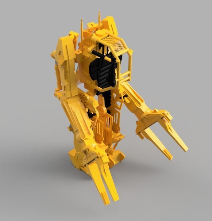 Aliens P5000 power loader 3D print model_12