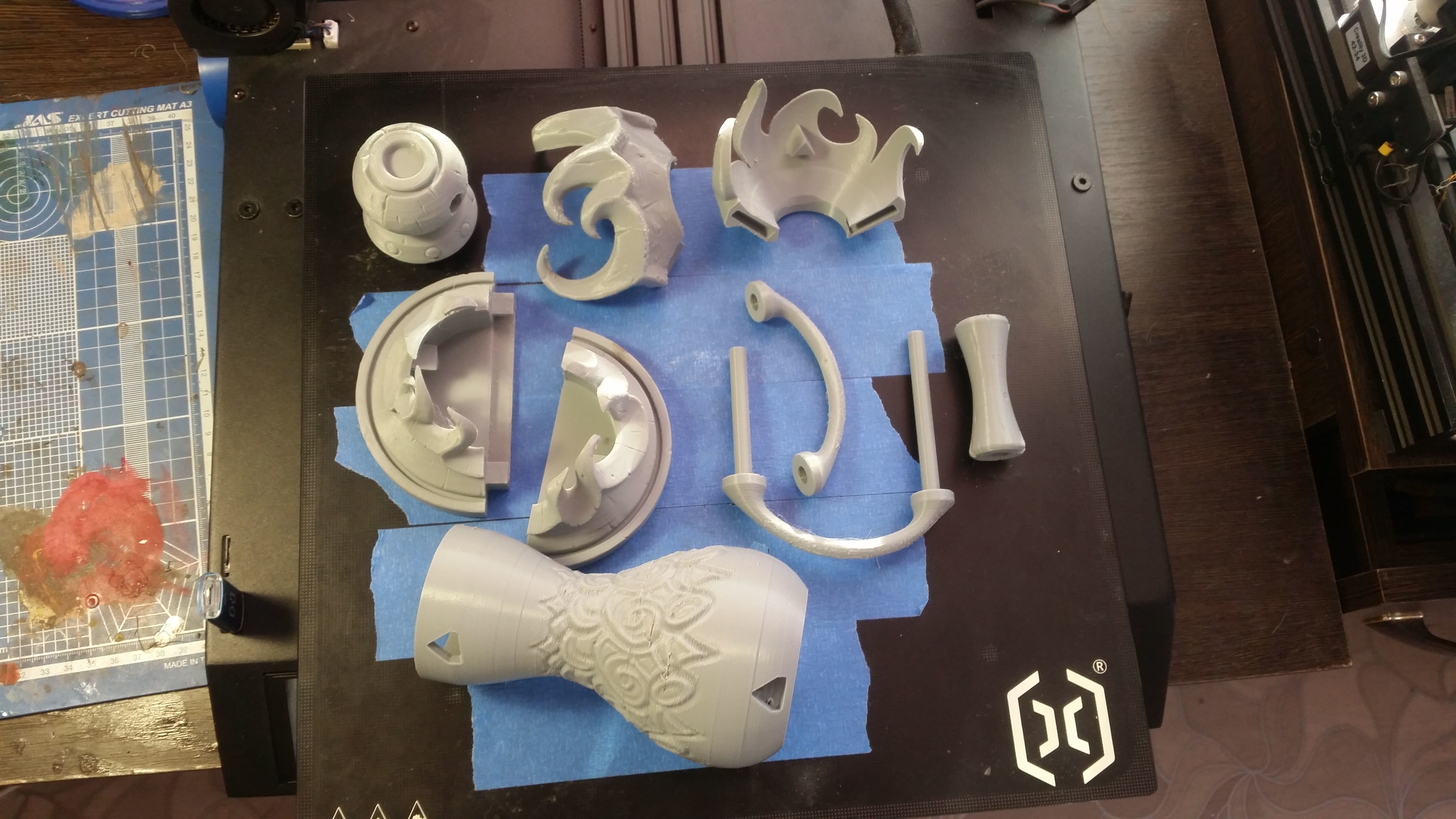 Fantasy lamp 3d print 3D print model_1