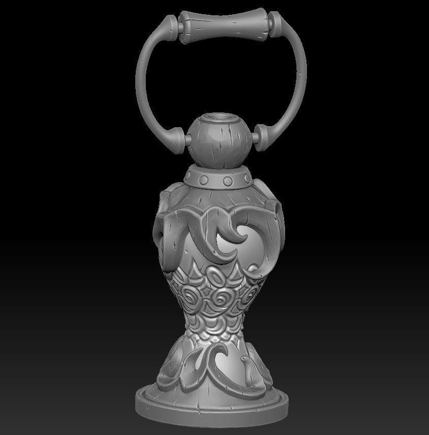 Fantasy lamp 3d print 3D print model_4