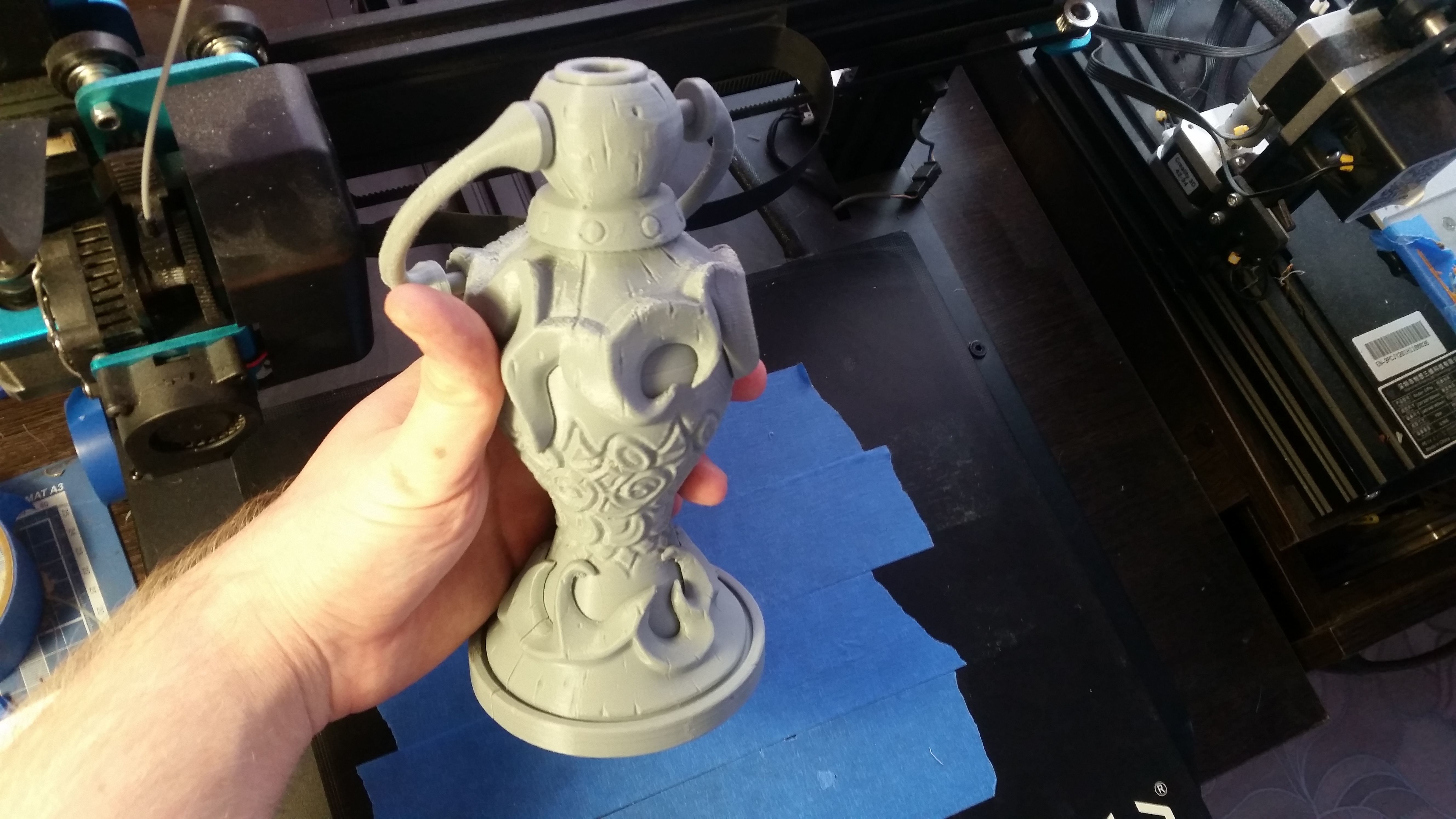 Fantasy lamp 3d print 3D print model_2