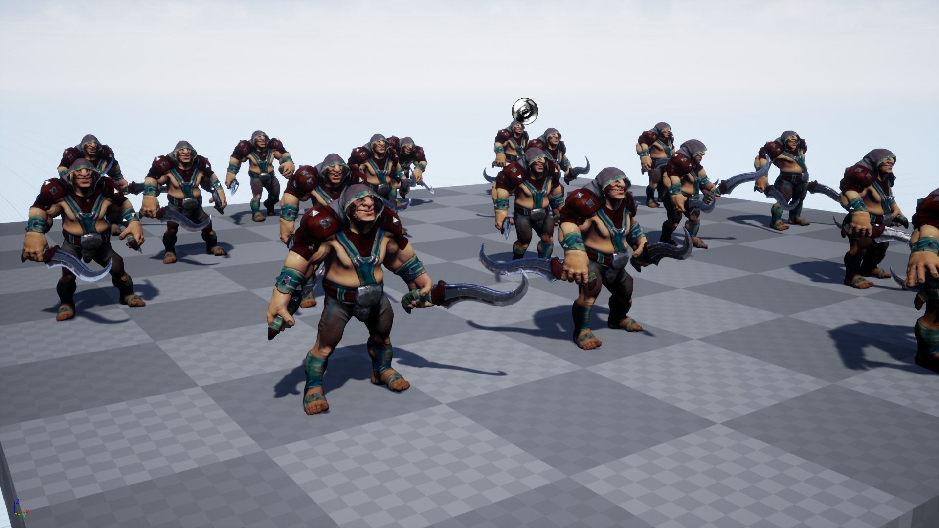 character Weasel Weldon Low-poly 3D model_18