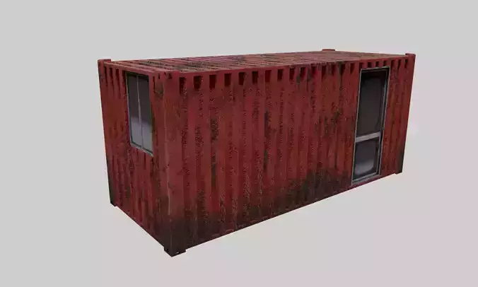 Old Red Container Office