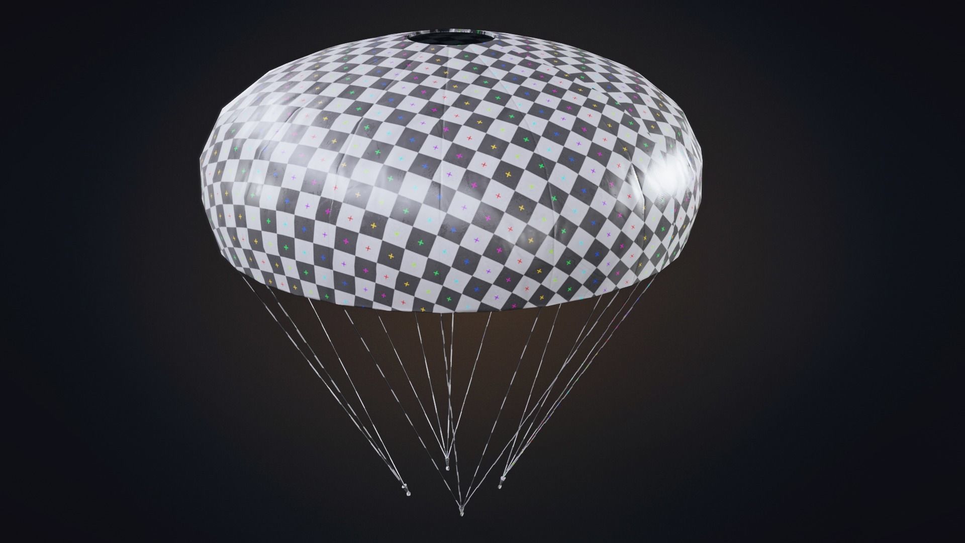 Air Drop  Low-poly 3D model_22