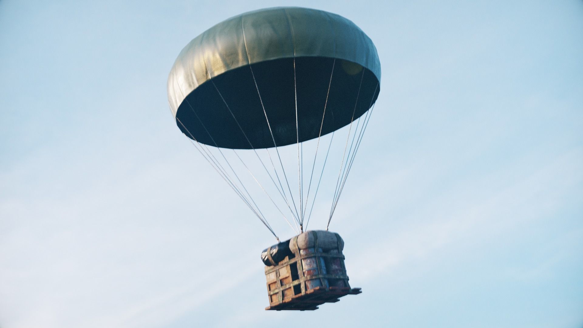 Air Drop  Low-poly 3D model_3