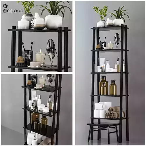 Bathroom accessories 3D model