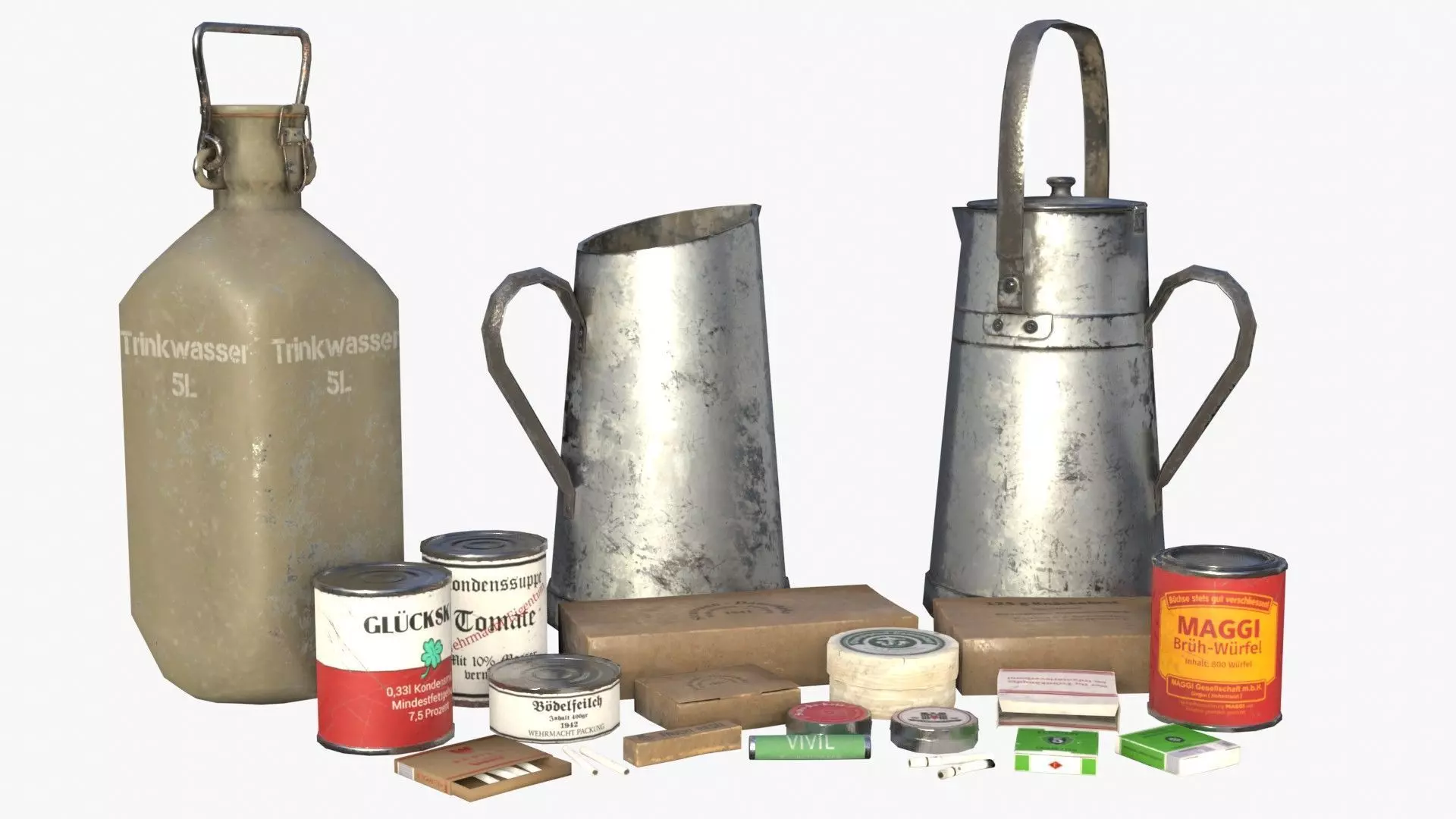 German WWII rations and equipments Collection _0