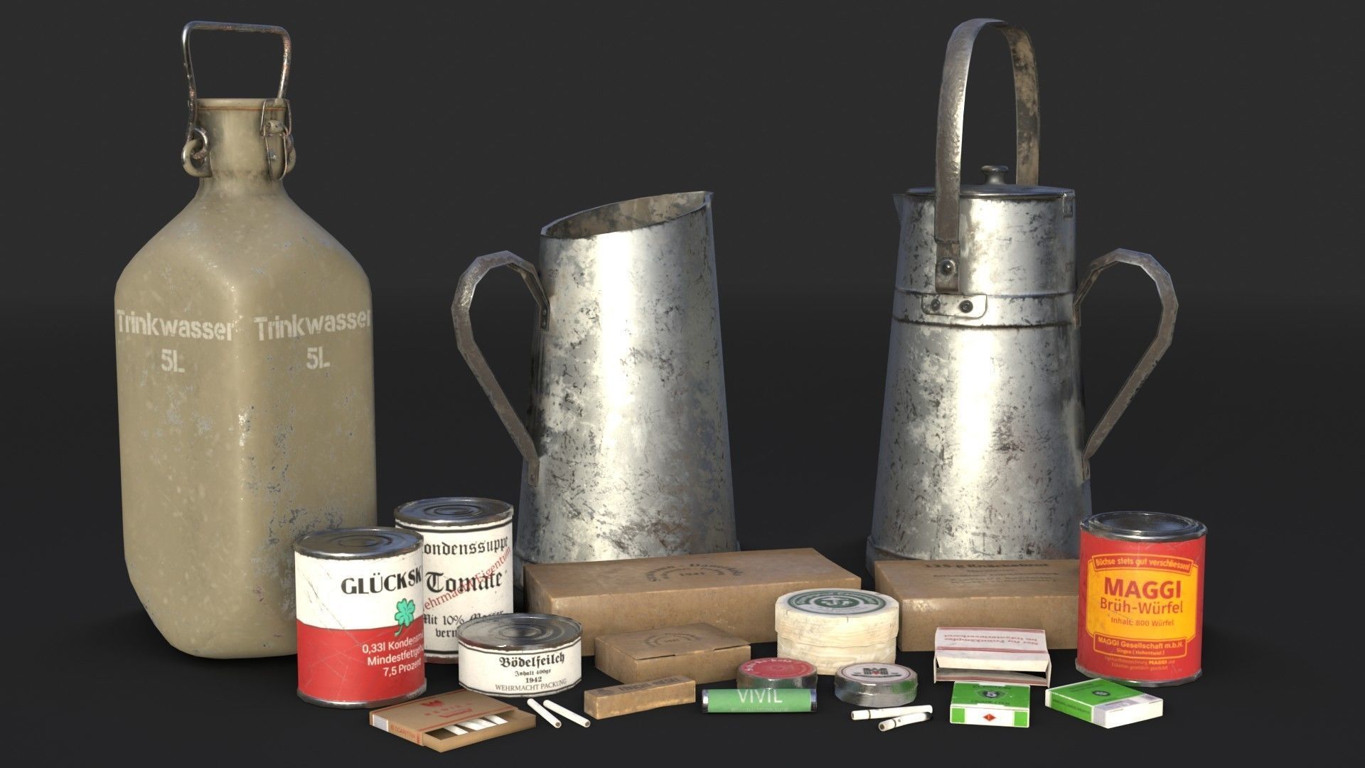 German WWII rations and equipments Collection _4
