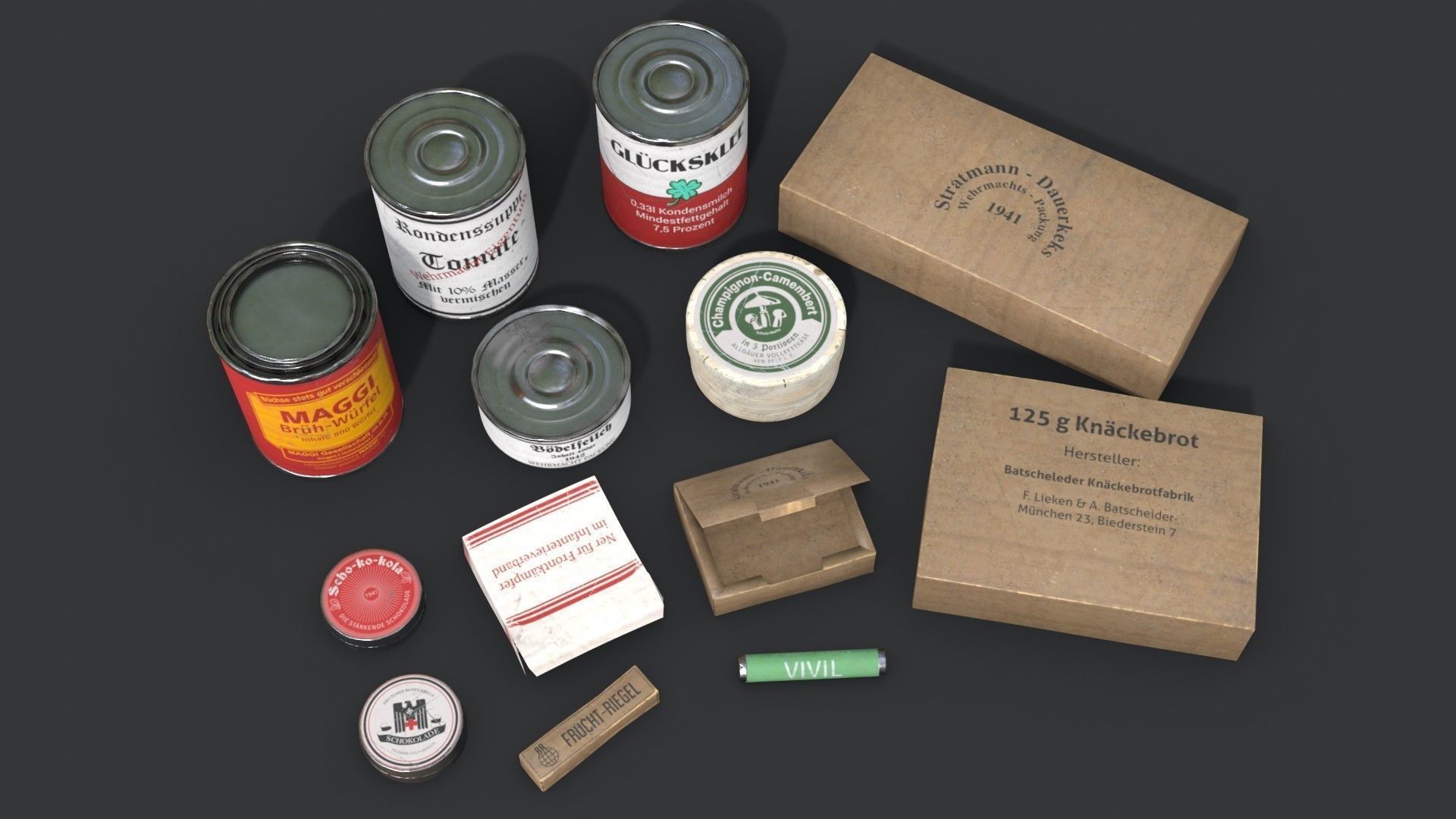 German WWII rations and equipments Collection _12