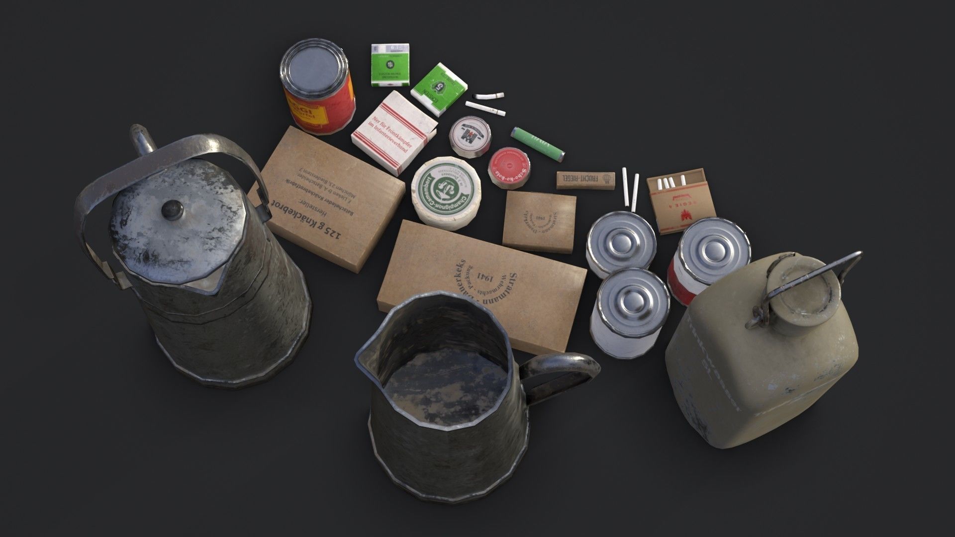 German WWII rations and equipments Collection _3