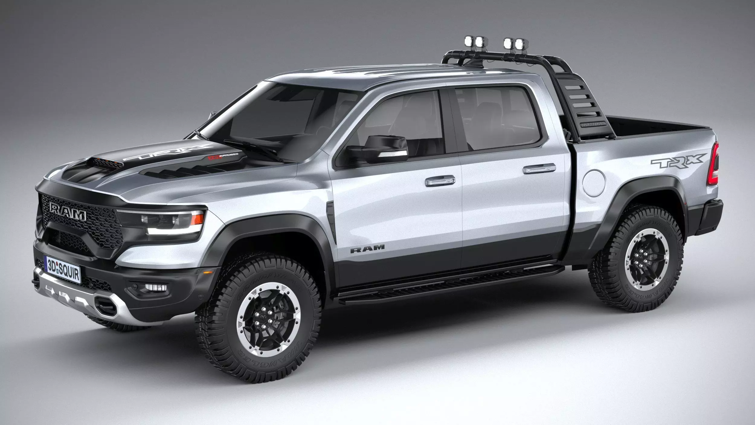Ram 1500 TRX 2021 3D model