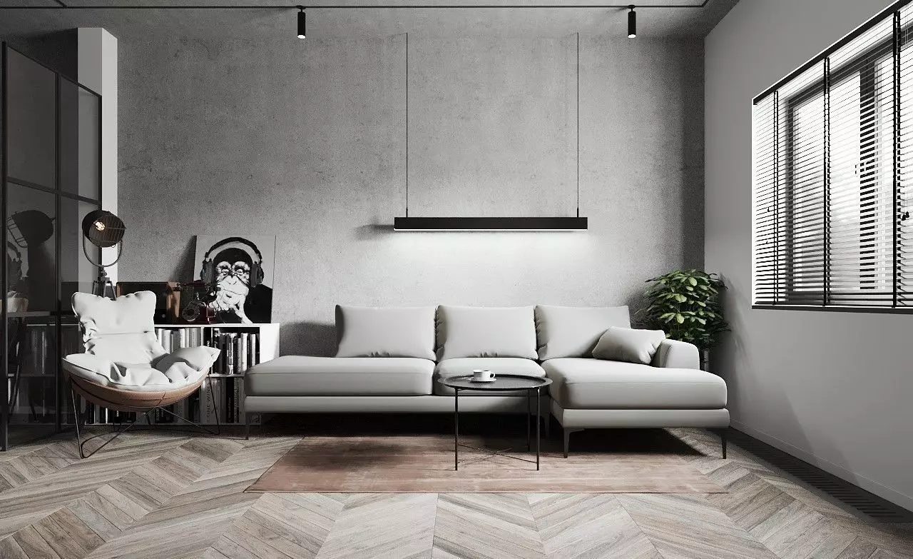 LOFT HOUSE 3D model_0