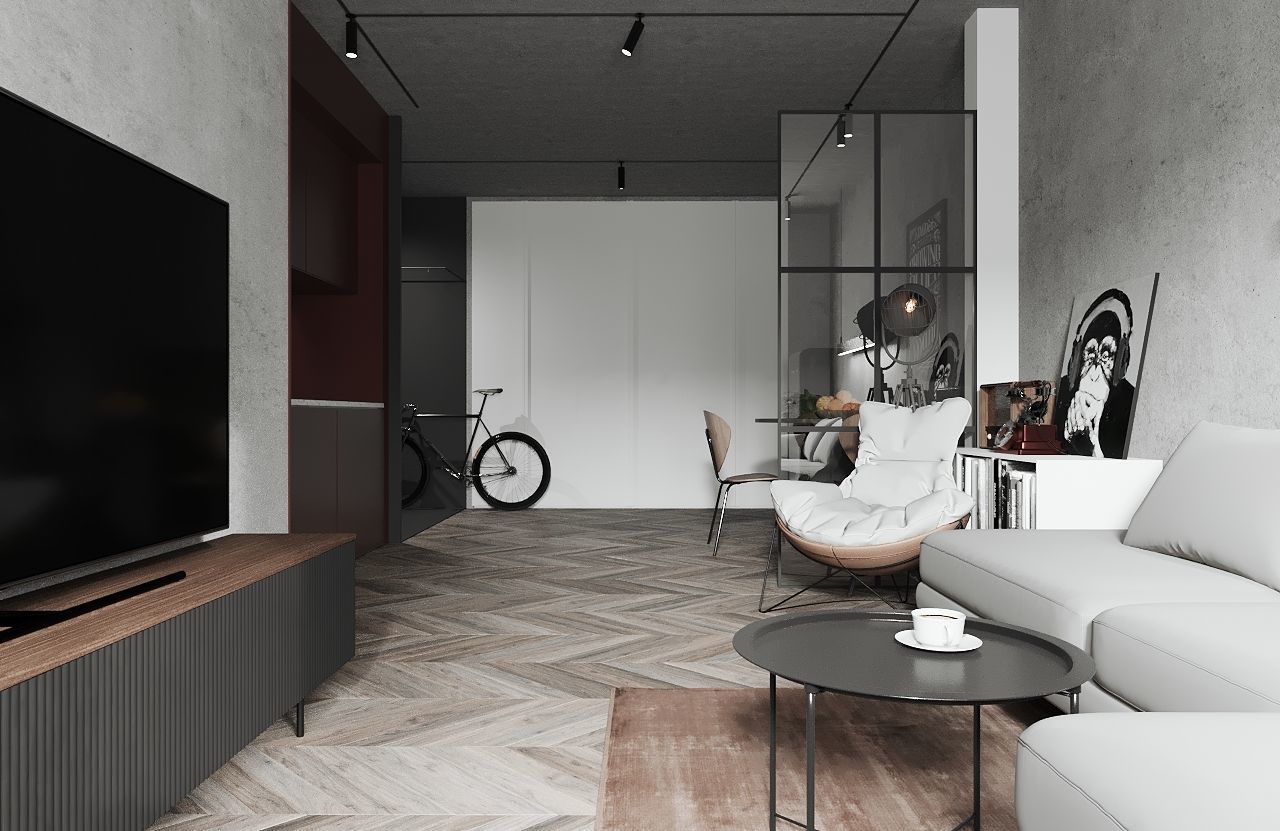 LOFT HOUSE 3D model_8