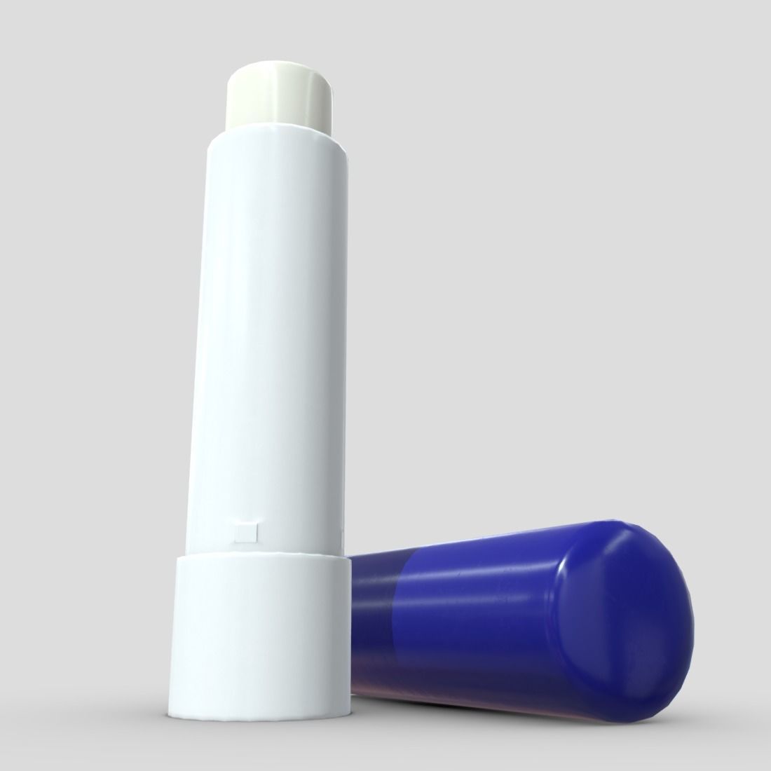 Lip Balm  Low-poly 3D model_11
