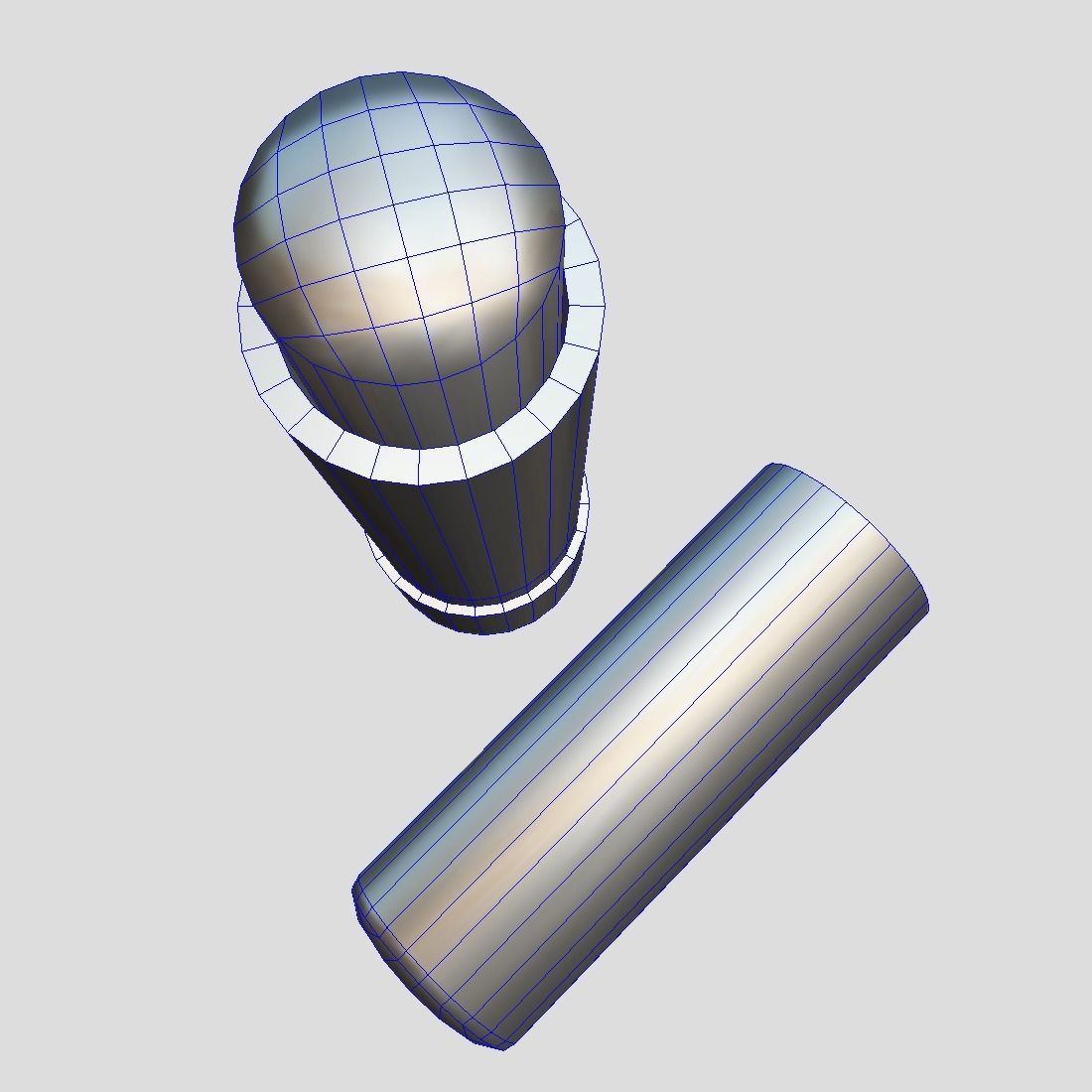 Lip Balm  Low-poly 3D model_8