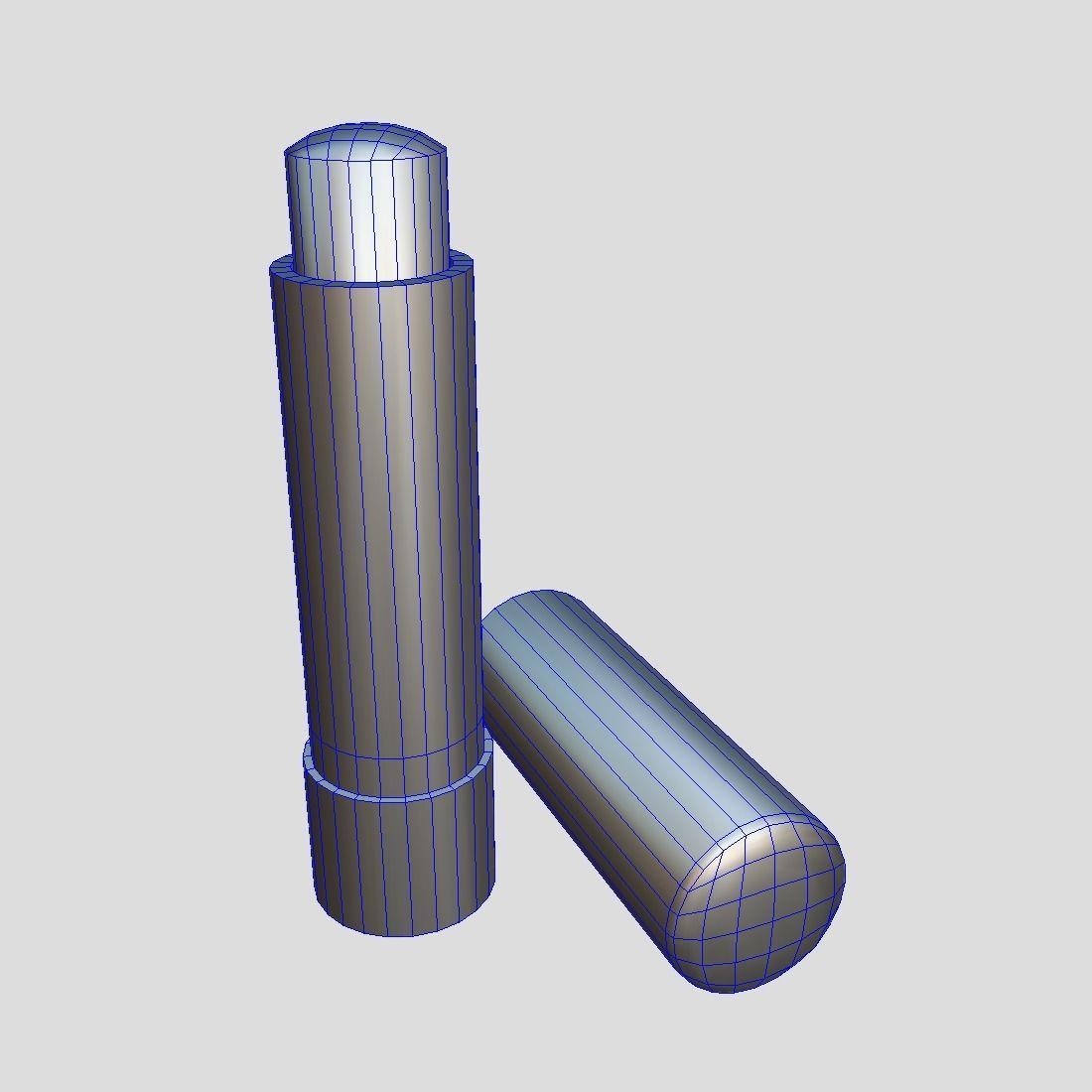 Lip Balm  Low-poly 3D model_2