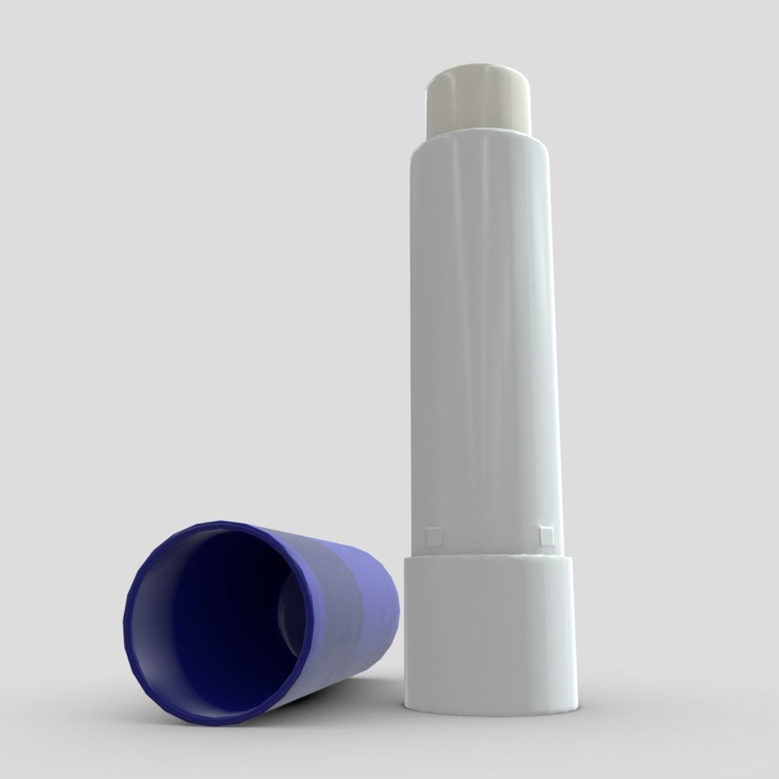 Lip Balm  Low-poly 3D model_9