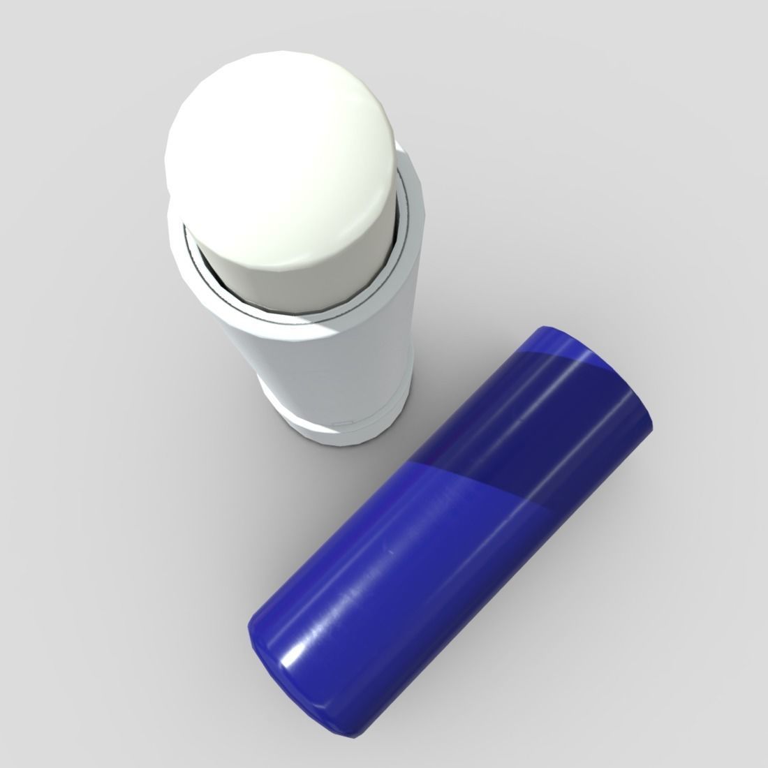 Lip Balm  Low-poly 3D model_7