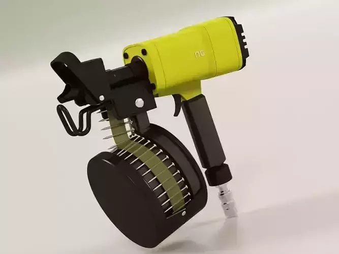Nail Gun 3D model