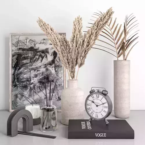 pampas decor set 